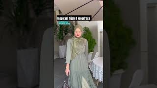Fashion Jilbab Kekinian Ootd Hijab Casual,Perpaduan Jilbab Wrn Hijau & Baju Hijau