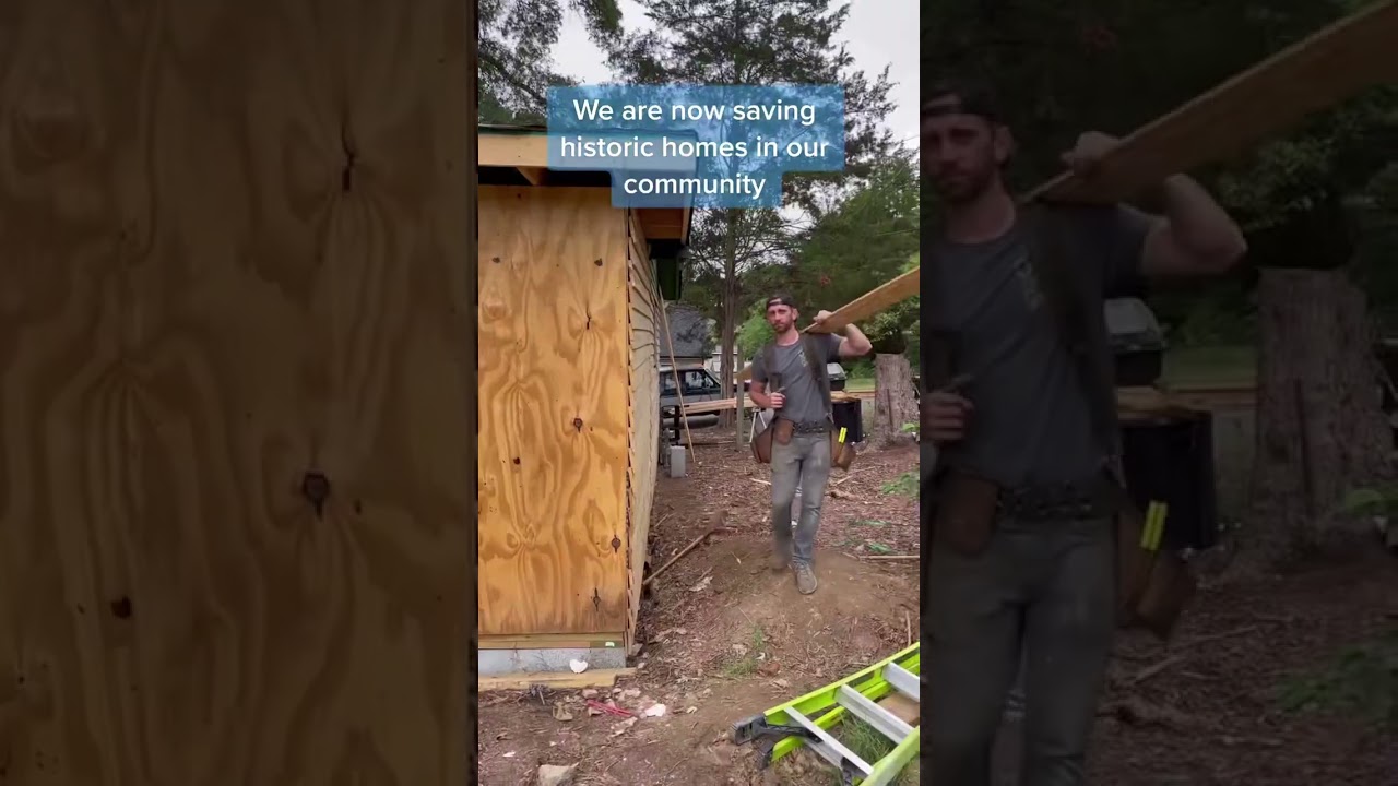 It’s been almost 2 years of restoring historic homes on tiktok! 3 houses to finish this year. 1 hou