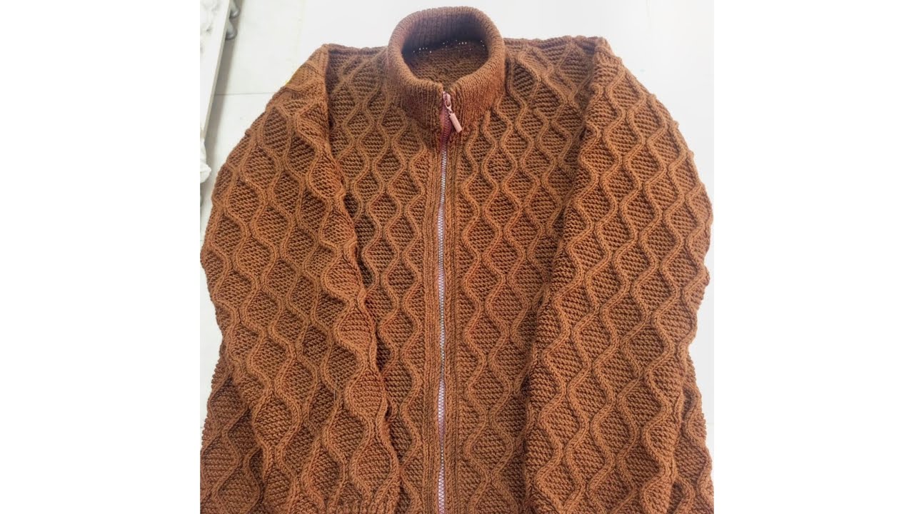 ERKEK ÖRGÜ MONT MODELİ 🧶🧶🧶