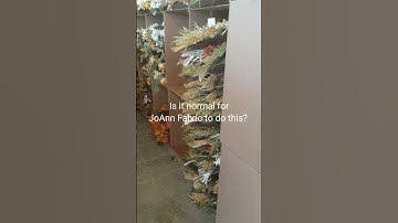 Is This Normal for JoAnn Fabric