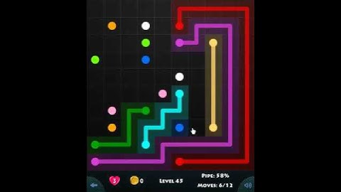 10 × 10 MANIA LEVEL 45 - FLOW GAME ON FACEBOOK Connect the dots