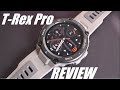 REVIEW: Amazfit T-Rex Pro Rugged Sports Smartwatch! 10ATM, Quad GPS, 18-Day Battery Life!