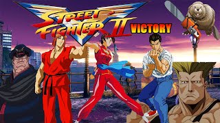 STREET FIGHTER II. VICTORY / УЛИЧНЫЙ БОЕЦ II. ПОБЕДА 1996 Обзор мультсериала
