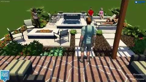 Custom Pool Design By: Kevin Hernandez of Keith Zars Pools.