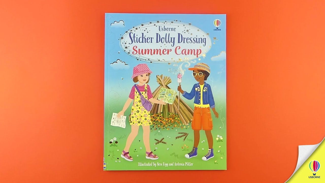 Sticker Dolly Dressing: Summer Camp
