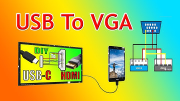 how to make usb to vga cable