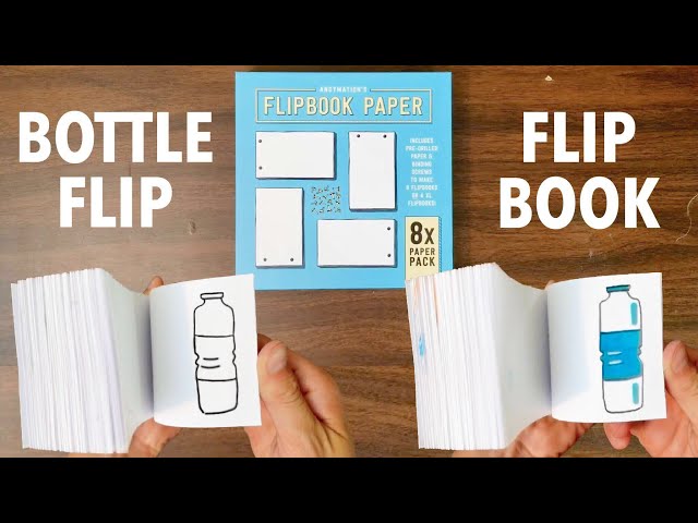 ANDYMATION'S FLIPBOOK KIT Review and MAKING A FLIPBOOK, EmchKidsVids @ Andymation 