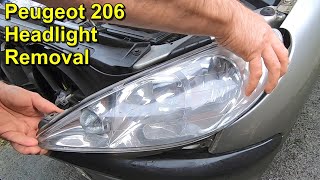 Headlight Removal and Refitting  Peugeot 206