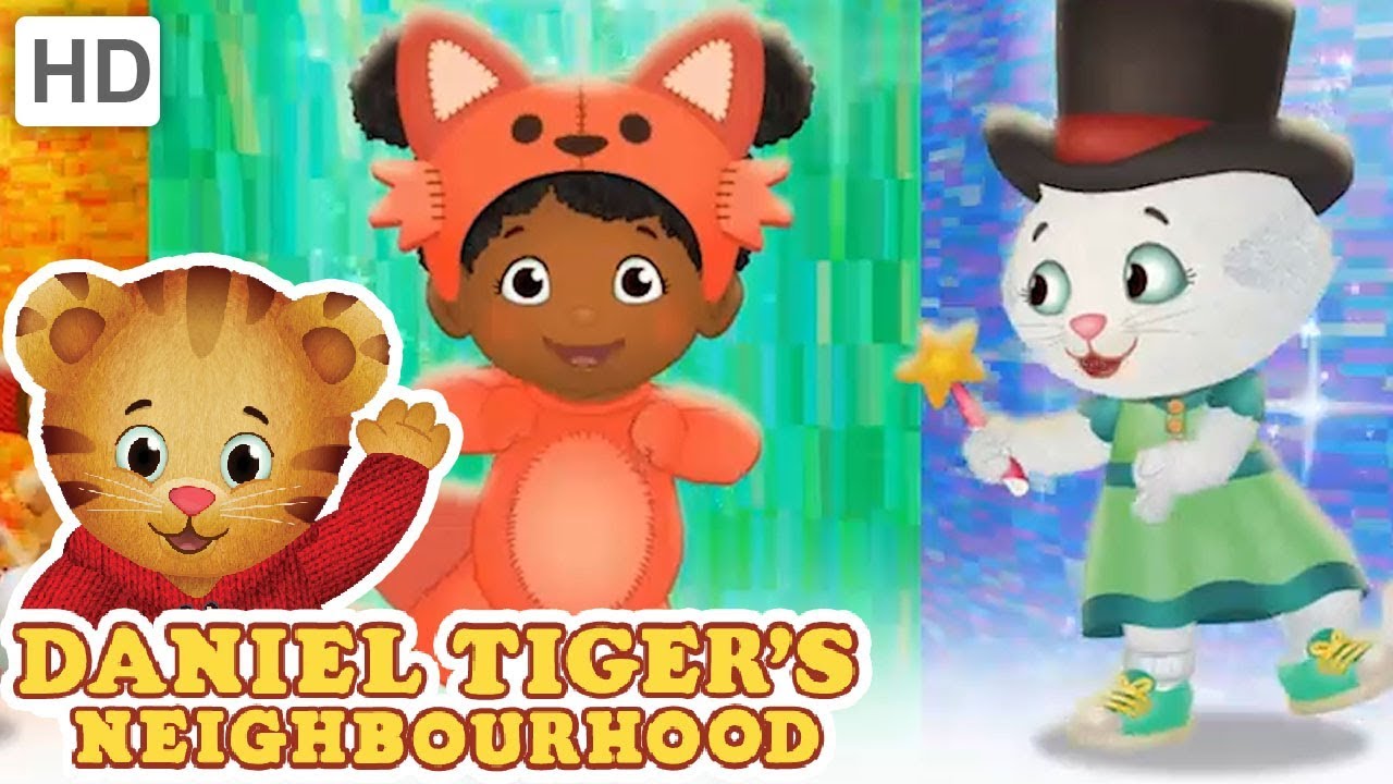 Daniel Tiger 👻 Halloween Costume SingAlong Party! Videos for Kids
