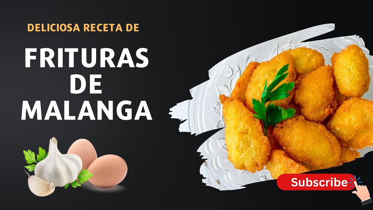 Frituras de Malanga al estilo Cubano