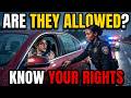 Never Open Your Car Door During a Traffic Stop (Know Your Rights)