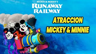 🤩 ¡INCREIBLE SORPRESA! Nunca imagine así la 🐭🎢 atracción de MICKEY Y MINNIE en DISNEY WORLD 😱