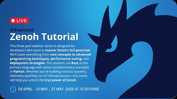 Advanced Zenoh Tutorial -- Part I