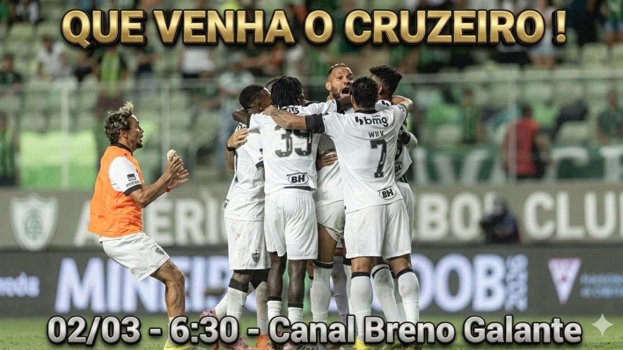 🛑AO VIVO 🛑QUE VENHA O CRUZEIRO ❗O QUE PRECISA SER MELHORADO ❓GALO MOSTROU EVOLUÇÃO ❓