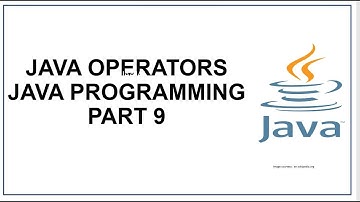 Java Operators | Assignment operator | Comparison Operator | Java Programming Java tutorial Part 9