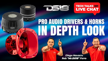 DS18 TECH TALK 101 EP. 9 (LIVE)