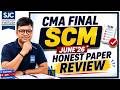 CMA Final SCM June'26 Paper Review | CA Satish Jalan | SJC