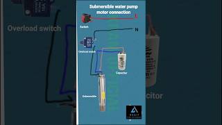 Submersible Water Pump Wiring Diagram | Complete Connection Guide (220V/380V)