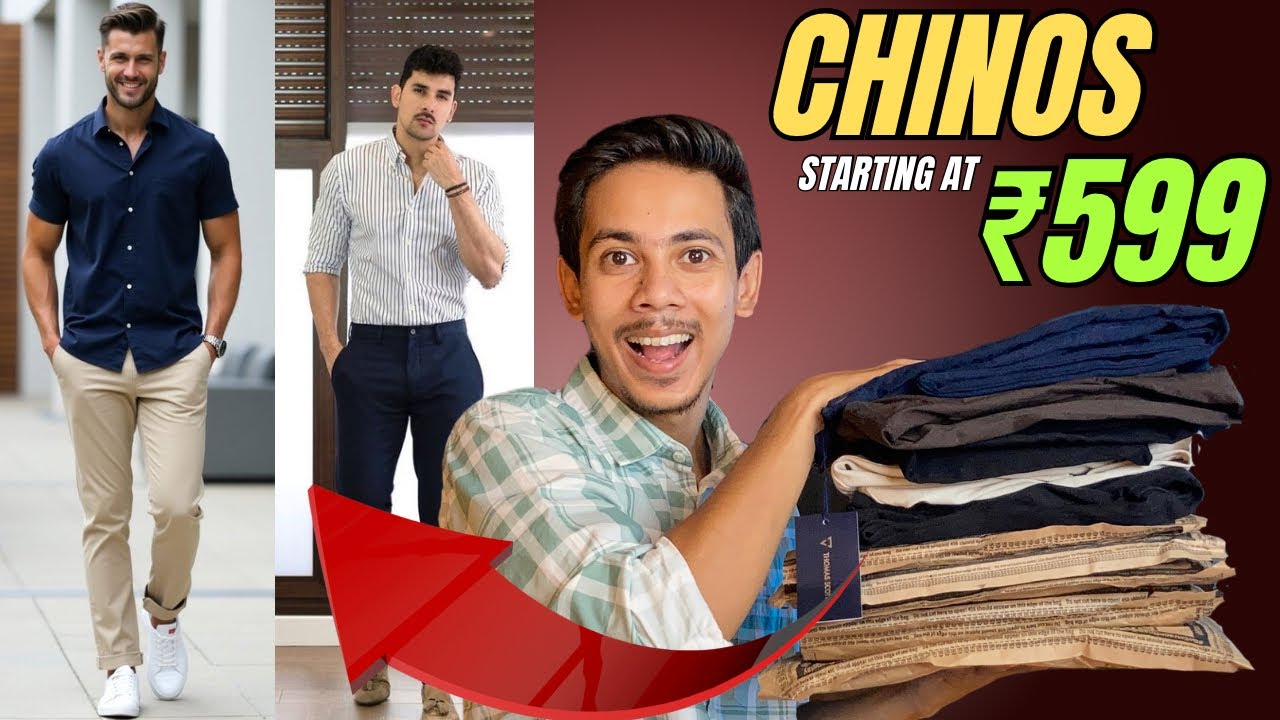 MUST Have CHINOS/TROUSERS for Men 2025