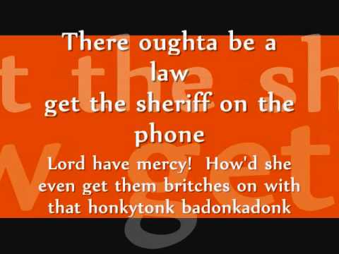 Honky Tonk Badonkadonk lyrics