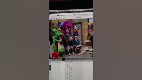 My Reaction to Barney Says Segment Let