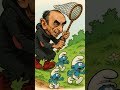 👉 Zemmour en Gargamel : va-t-il attraper les Schtroumpfs ?#Zemmour #Caricature #Schtroumpfs