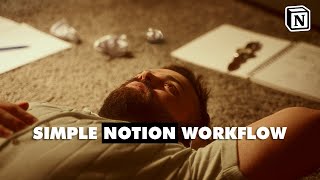 How To Organize Your Life | Simple Notion Tour (Free template)