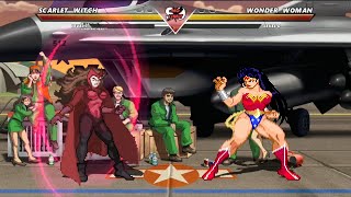 SCARLET WITCH vs WONDER WOMAN - Highest Level Insane Fight