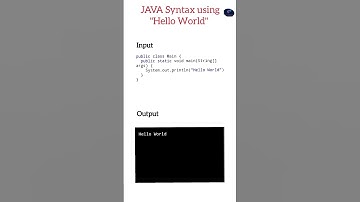 💻Java☕Syntax🔥"Hello World"🔥Program✨Basic Java Interview question💻