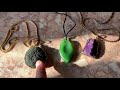 High Vibration Sugilite and Opal Orgone Pendant - YouTube