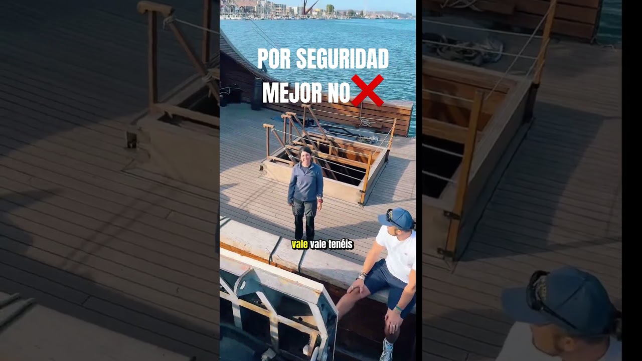 MAS O MENOS 🏴☠️🤣 #asturias #barco #cristóbalcolón #avilés