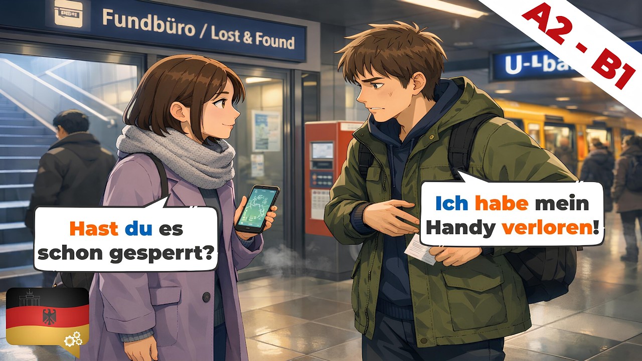 Deutsch Dialogen (A2-B1) | Deutsch lernen durch Hören | Alltag Deutsch mit Geschichten