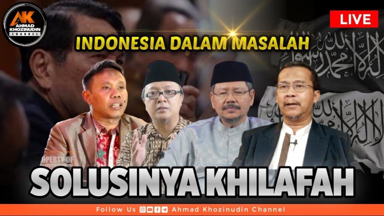 Solusinya 🔴 LIVE ! INDONESIA DALAM MASALAH, SOLUSINYA KH1L4F4H!!! - YouTube