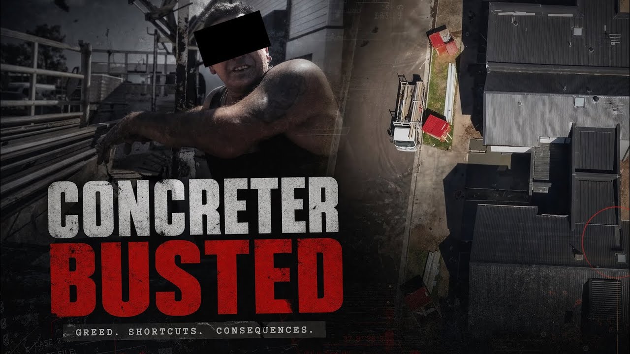 I Caught a Concreter Red Handed ...