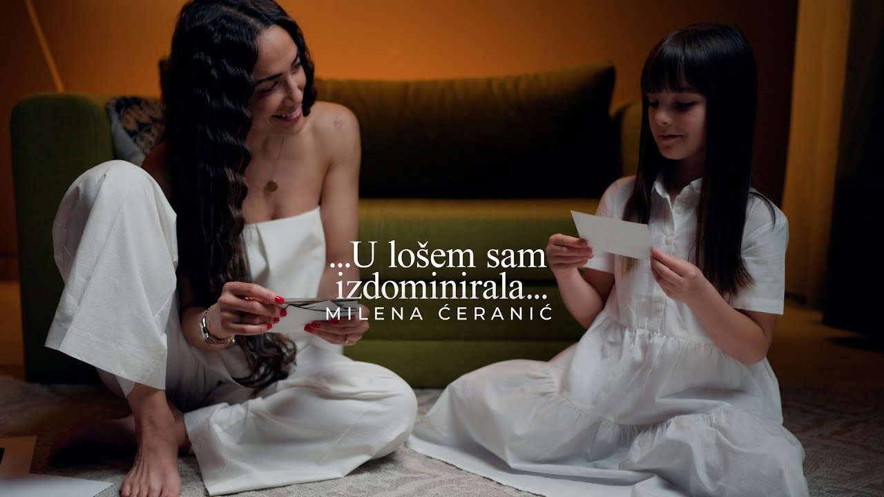 MILENA ĆERANIĆ - U LOŠEM SAM IZDOMINIRALA (OFFICIAL VIDEO | ALBUM MOJ PRVI)