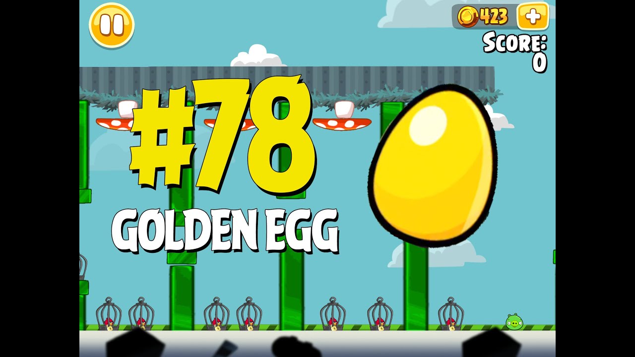 Angry Birds Seasons Piggywood Studios, Part 1! Golden Egg #78 Walkthrough