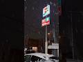 Snowy night⛄️🇯🇵 #japan #snowfall