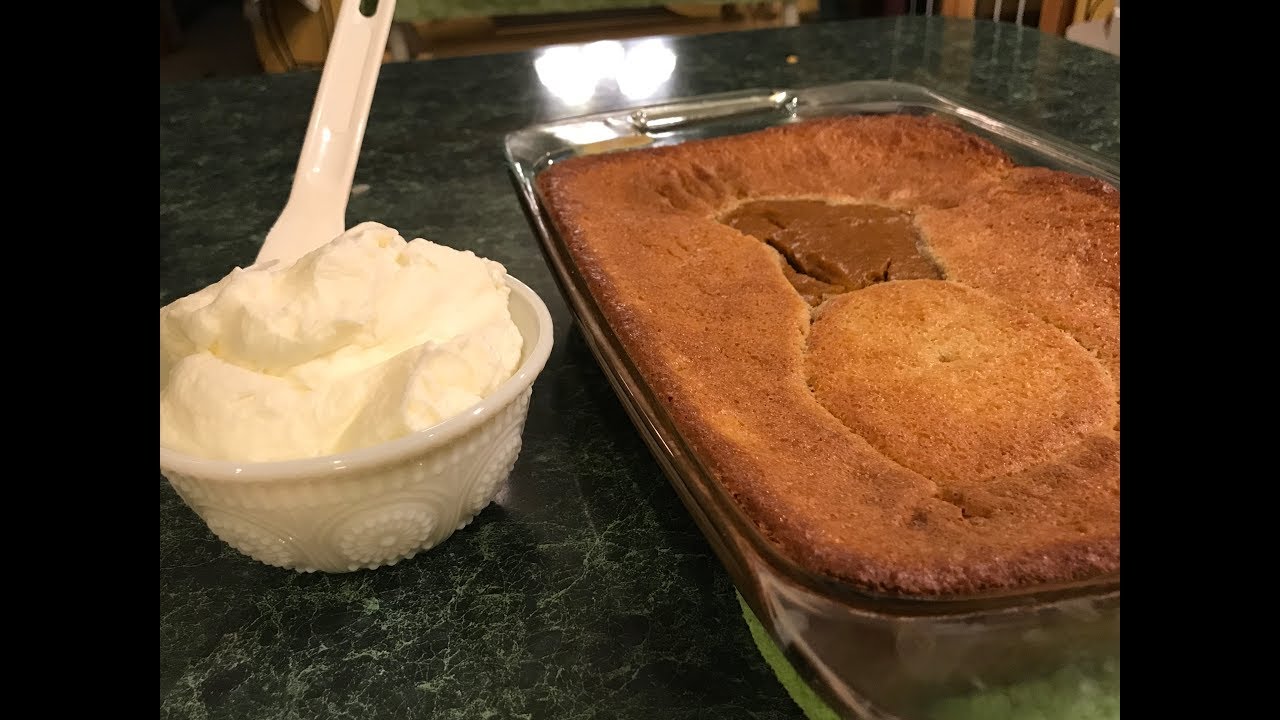 How to make Magic Pumpkin Buckle, delicious dessert. YouTube