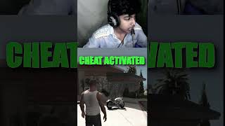 (GTA V) Secret Speed booster Cheat Code! 🤣 #gta5 #gta5facts #funny