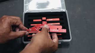 Kagyifly Router Table Setup Bars, 7Pcs Aluminum Precision Setup Blocks Height Gauge Set Review