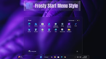 Transform Windows 11 with Frosty Start Menu ❄️ | Glass UI, Stylish Taskbar & Icon Setup (2025) | ® |