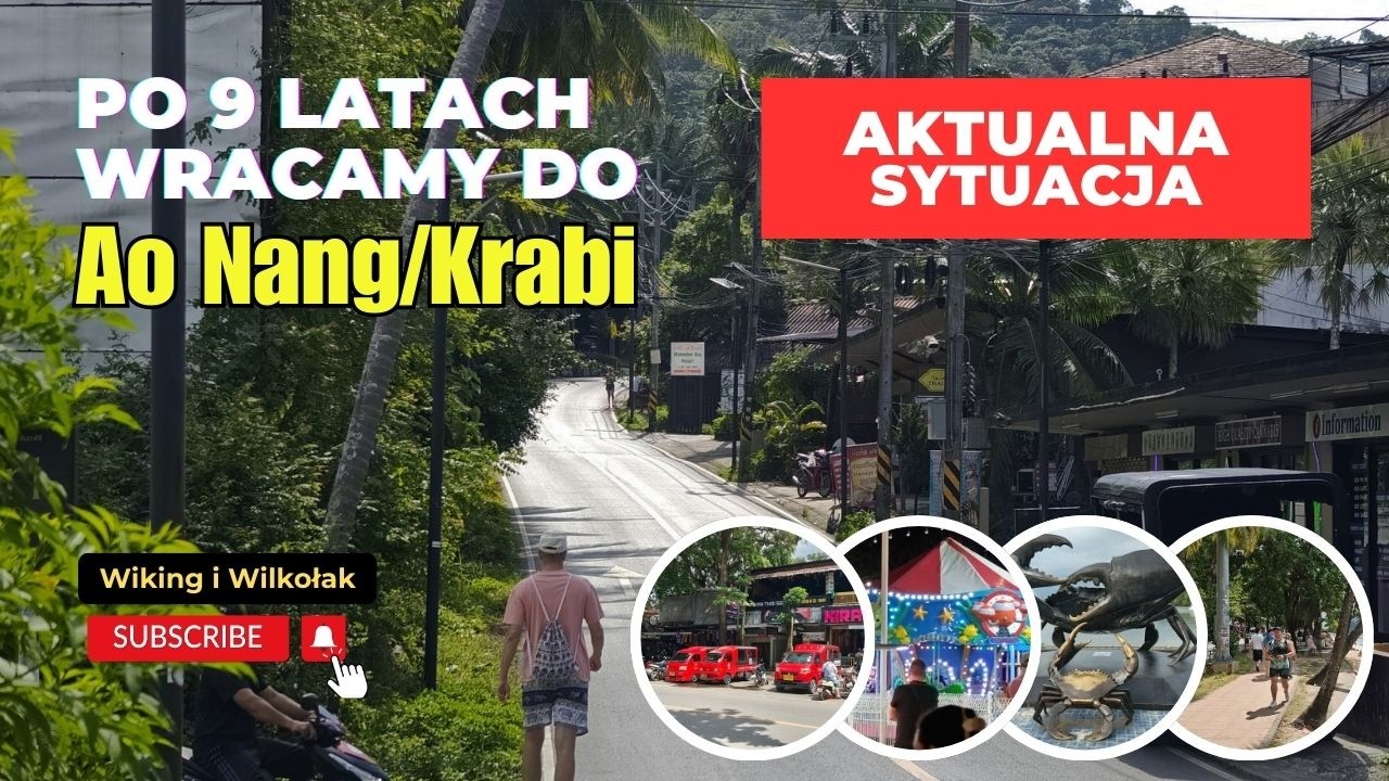 KRABI PO 9 LATACH: czy to dalej ten sam raj? (Ao Nang, Phi Phi, Ko Lanta) Ep.160 4K