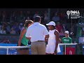 Madison Keys v Sloane Stephens Exhibition at ITHF