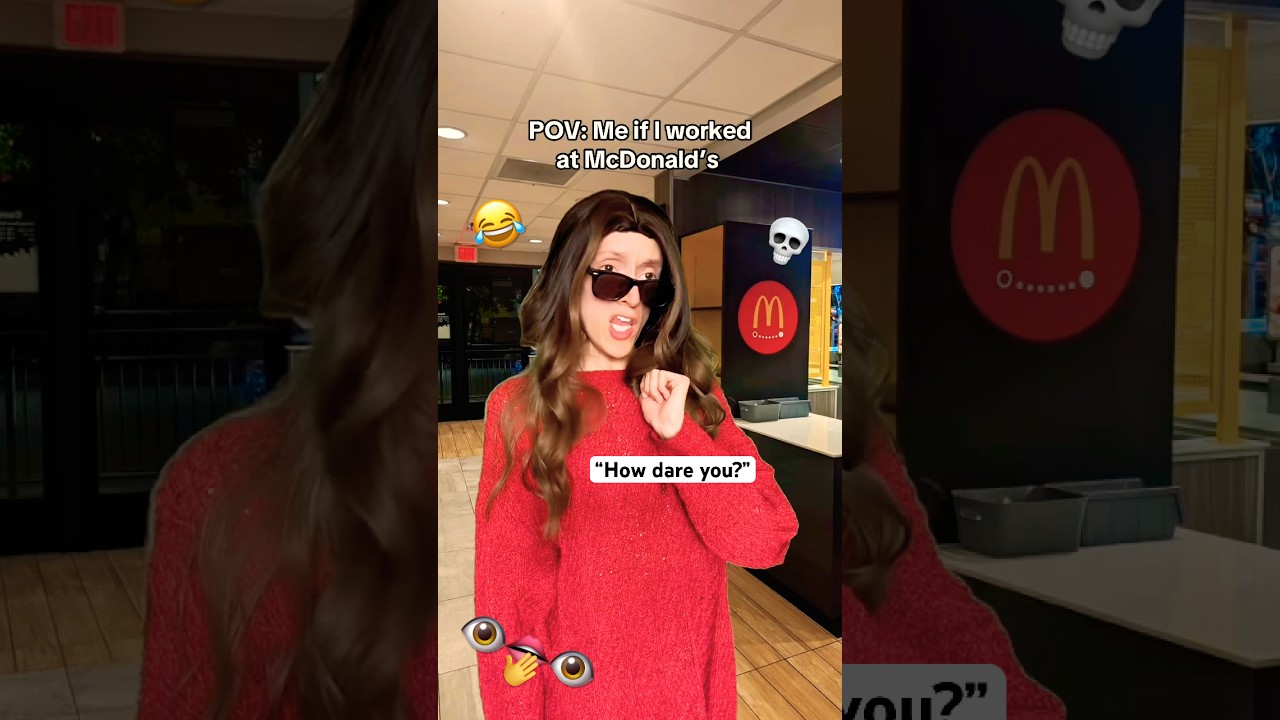 Me Working at McDonalds 😂💀 