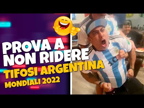 Reazioni divertenti dei tifosi dell'Argentina (Mondiali 2022) 🤣  | Prova a non ridere thumbnail