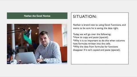 Learn to Keep the Results of Functions and Formulas with Nathan the Novice