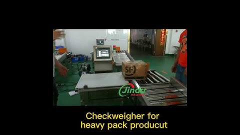 Heavy Duty Checkweigher conveyor inline weighing control #weighingmachine