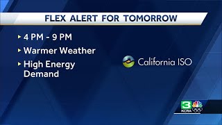 Flex Alert issued for Wednesday due to ‘above-normal’ temperatures
