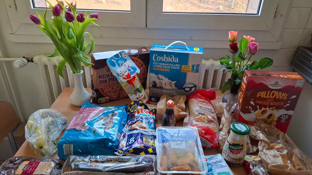 Haul course Lidl pour un panier de 30 euro et journée internationale de la femme 🥰