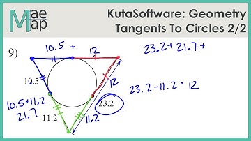 KutaSoftware: Geometry- Tangents To Circles Part 2
